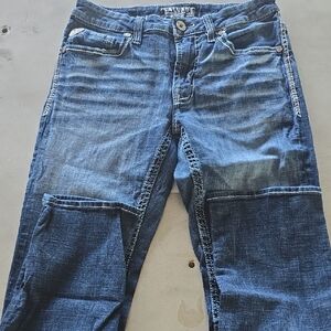Salvage Dark Blue Relaxed Jeans